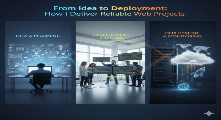 From Idea to Deployment: How I Deliver Reliable Web Projects