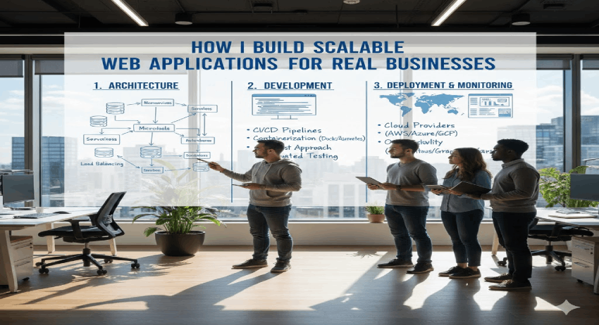 How I Build Scalable Web Applications for Real Businesses