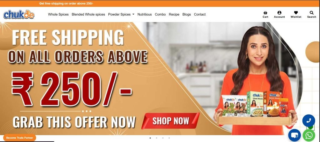 Chukde Spices Lifestyle Foods Pvt ltd