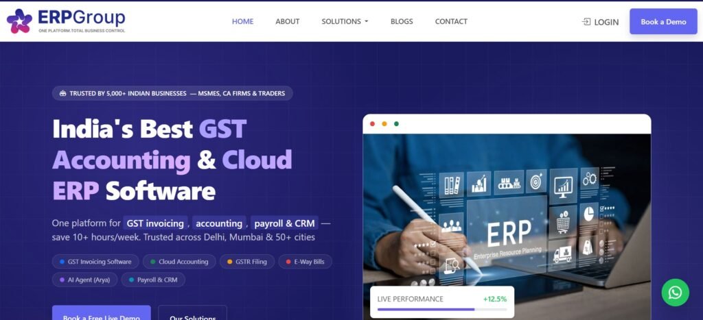 ERPGroup — Business ERP & Accounting Platform